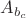 $A_{b_c}$