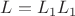 $L=L_1L_1$