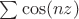 $\sum \cos (nz) $