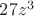 $27z^3$