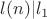 $l(n)|l_1$