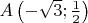 $A \left ( -\sqrt{3};\frac{1}{2} \right )$