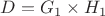 $D=G_1\times H_1$