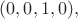 $(0,0,1,0),$