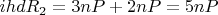 $ihd R_2 = 3nP + 2nP = 5nP$