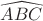 $\widehat{ABC}$