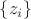 $\{z_i\}$