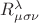 $R^\lambda_{\mu \sigma \nu}$