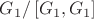 $G_1/\left[ G_1, G_1 \right]$