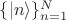 $\{|n\rangle \}_{n=1}^N$
