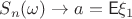 $S_n(\omega)\to a=\mathsf E\xi_1$