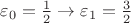 $\varepsilon_{0}=\frac12\rightarrow\varepsilon_{1}=\frac32$