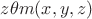 $z \theta m(x,y,z)$