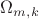 $\Omega_{m,k}$