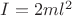$\[I = 2m{l^2}\]$