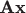 $\textbf A\textbf x$ $\textbf A\textbf x$