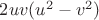 $2uv(u^2-v^2)$
