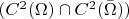 $(C^2(\Omega) \cap C^2(\bar{\Omega}))$