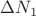 $\Delta N_{1}$