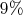 $9\%$