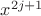 $x^{2j+1}$