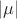 $ |\mu|$