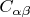 $C_{\alpha \beta}$