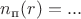 $n_{\text{п}}(r)=...$