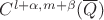 $C^{l+\alpha,m+\beta}(\overline{Q})$ $C^{l+\alpha,m+\beta}(\overline{Q})$
