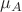 $\mu_A$