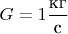 $G=1 \dfrac{\text{кг}}{\text{с}}$} $