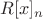 $\mattbb{R}[x]_{n}$