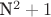 N^2+1