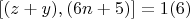 $[(z + y), (6n + 5)] = 1\engo(6)$