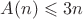 $A(n)\leqslant3n$