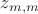 $z_{m, m}$