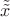 $\tilde{\tilde x}$