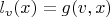 $l_v(x)=g(v,x)$