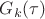$G_{k}(\tau)$
