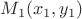 $M_1(x_1,y_1)$