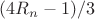 $(4R_{n}-1)/3$