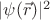 $|\psi(\vec{r})|^2$