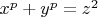 $x^{p}+y^{p}=z^{2}$