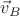$\vec v_B$