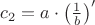 $c_2=a\cdot\left(\frac1b\right)&rsquo;$
