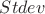 $Stdev$