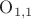 $\rm O_{1,1}$