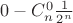 $0 - C\limits_n^0\frac{1}{2^n}$