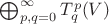 $\bigoplus_{p,q=0}^\infty T^p_q(V)$