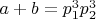 $a+b=p_1^3p_2^3$